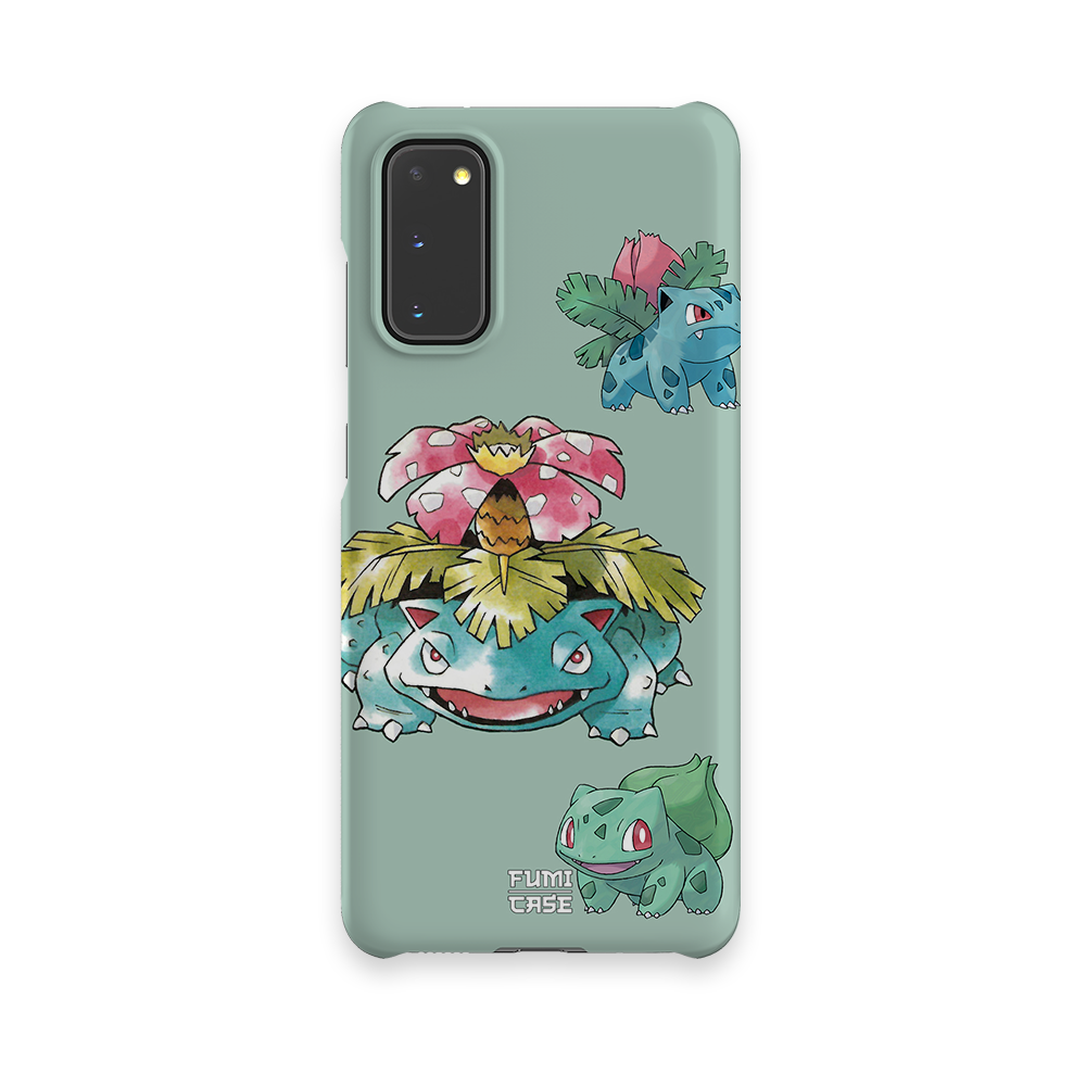 Bulbasaur Evolutions-Slim phone case by Anime Phone Cover