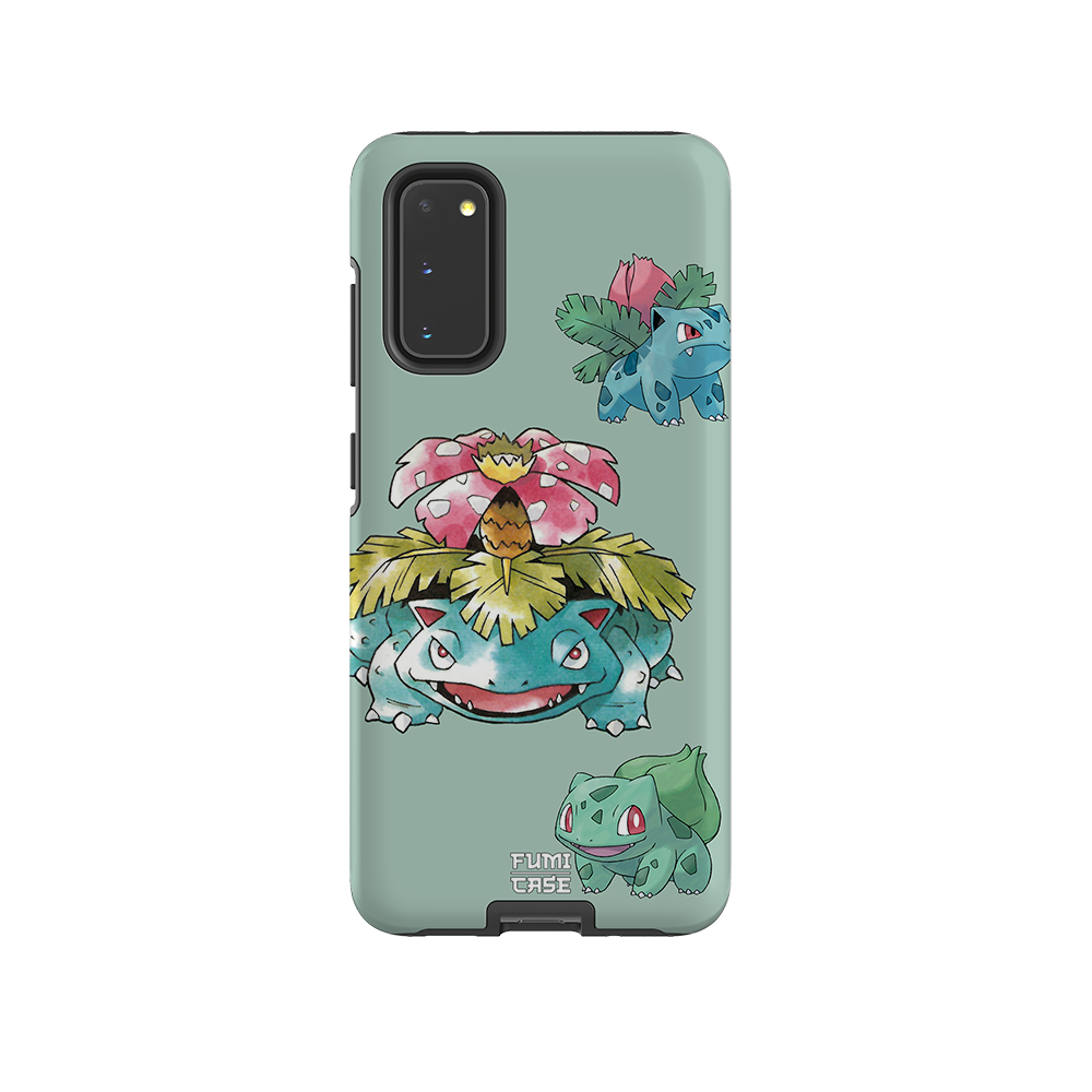 Bulbasaur Evolutions-Tough phone case by Anime Phone Cover