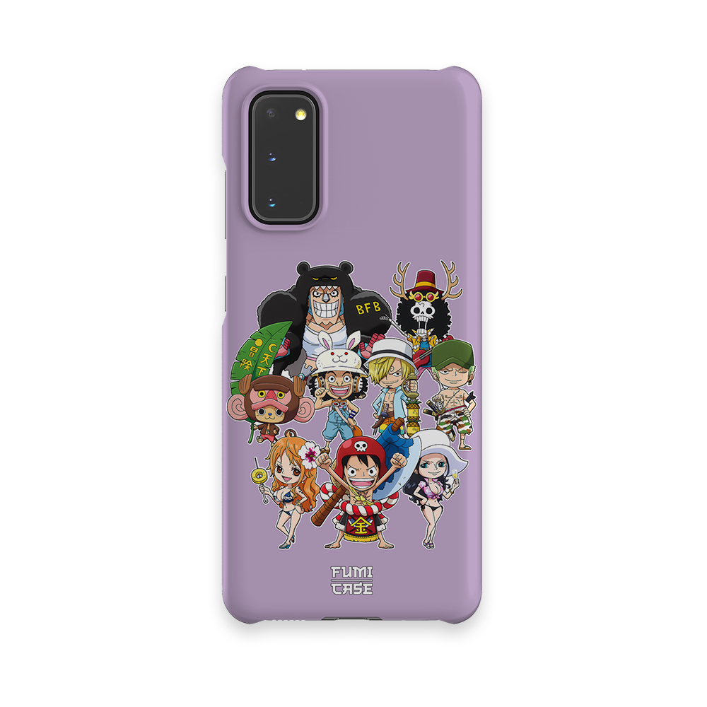 Chibi Straw Hat Pirates-Slim phone case by Anime Phone Cover