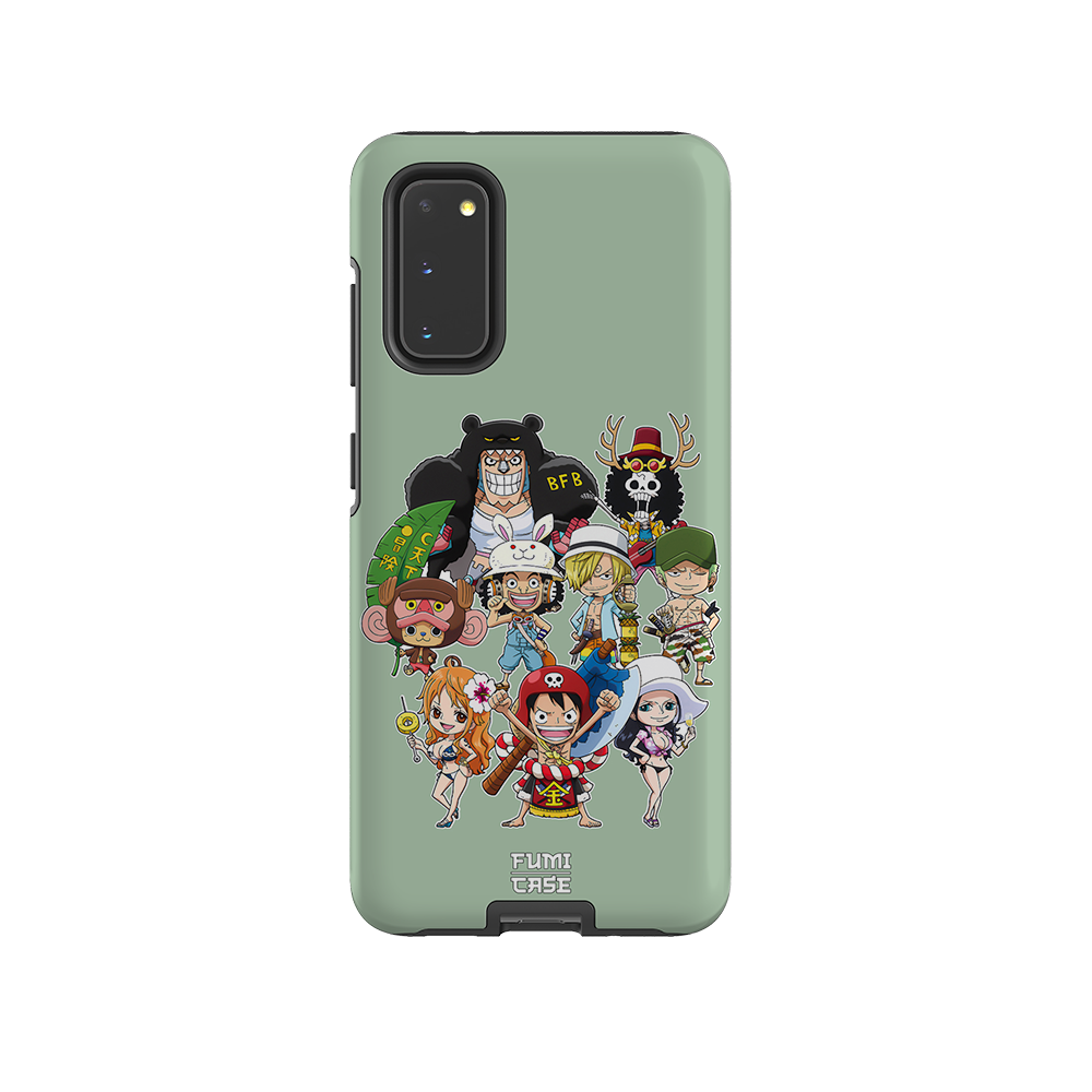 Chibi Straw Hat Pirates-Tough phone case by Anime Phone Cover