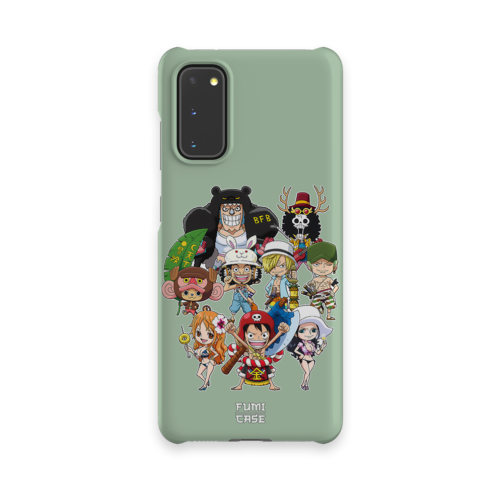 Chibi Straw Hat Pirates-Slim phone case by Anime Phone Cover
