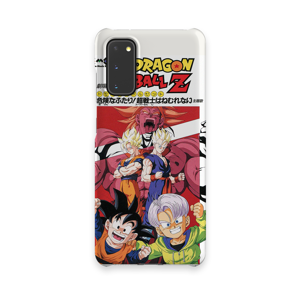 DBZ Broly 2nd OAV Vintage poster-Slim phone case by Anime Phone Cover