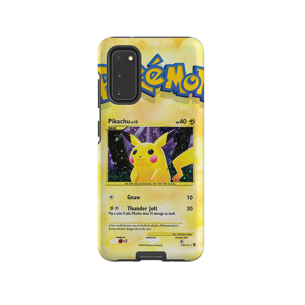 Pikachu Platinum Rising Rivals-Tough phone case by Anime Phone Cover
