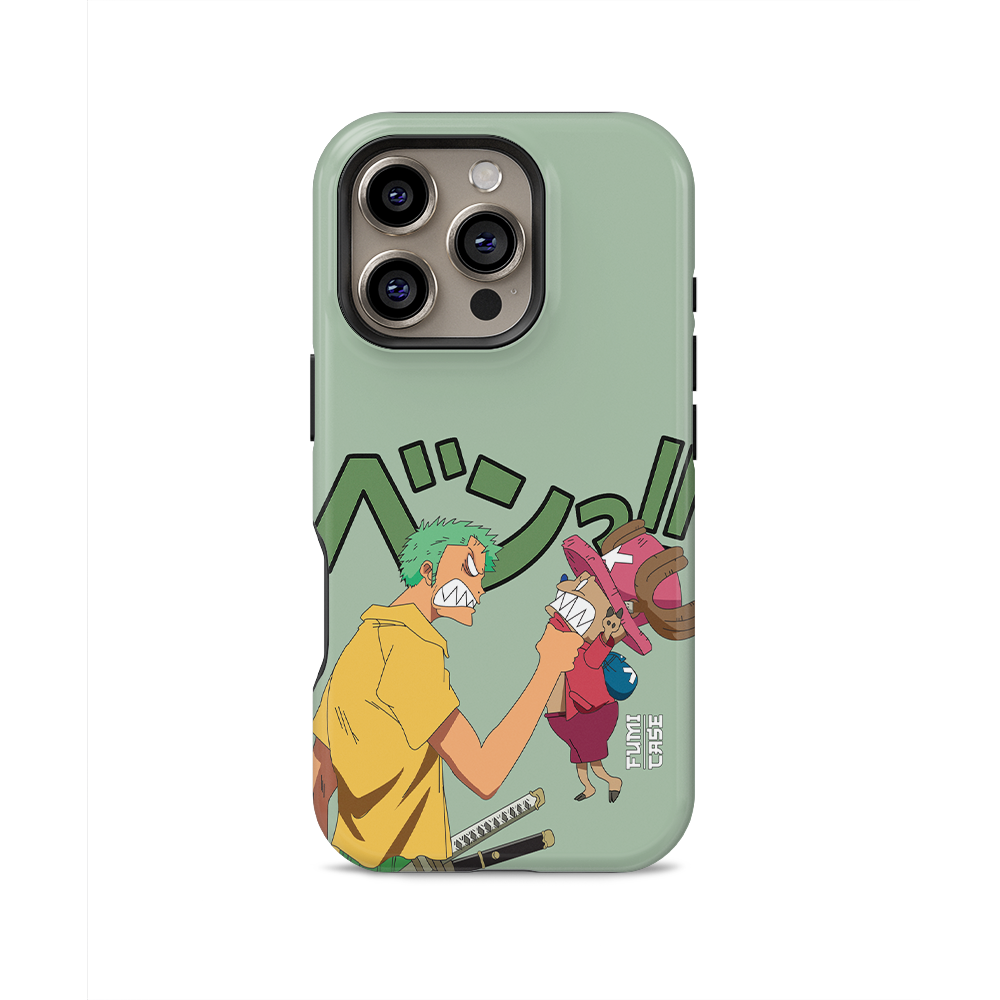 Zoro x Chopper-Tough MagSafe phone case by Anime Phone Cover
