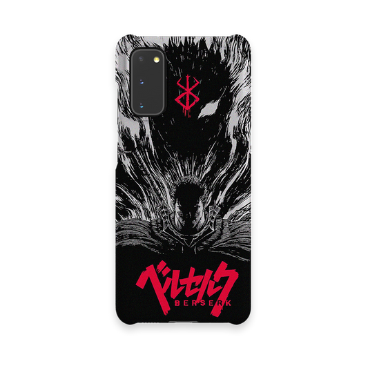 Berserk Vintage poster-Slim phone case by Anime Phone Cover