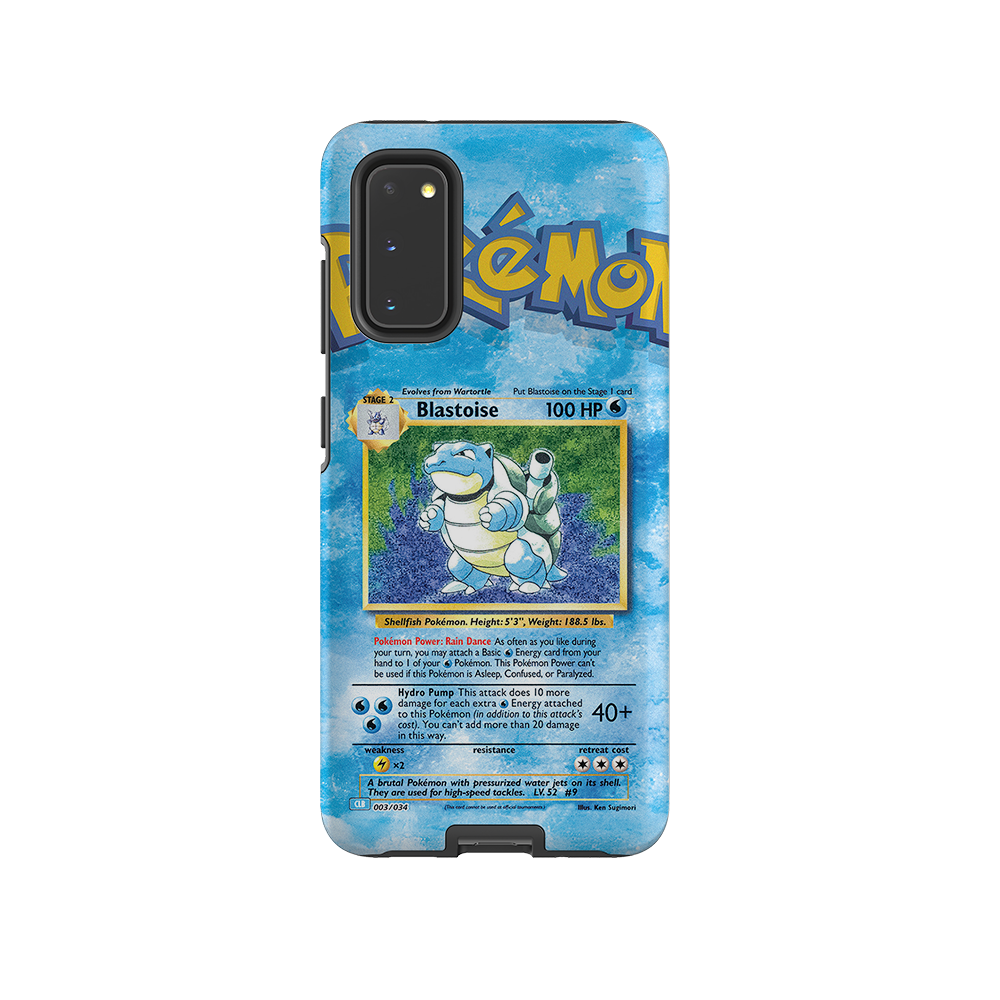 Blastoise Base set-Tough phone case by Anime Phone Cover