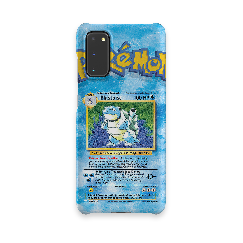 Blastoise Base set-Slim phone case by Anime Phone Cover