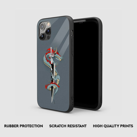 Shinigami Sword Silicone Armored Phone Case by Anime Phone Cover