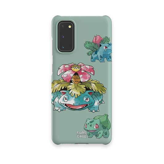 Bulbasaur Evolutions-Slim phone case by Anime Phone Cover