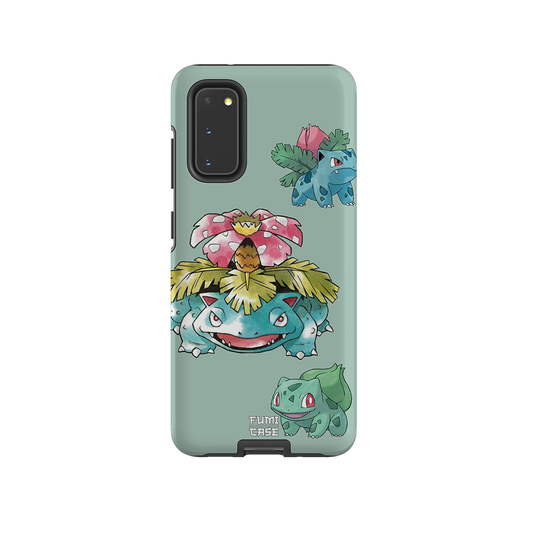 Bulbasaur Evolutions-Tough phone case by Anime Phone Cover