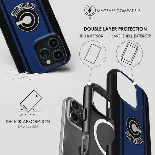Capsule Corp Case-Tough MagSafe