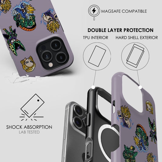 Cell Saga Funky Case-Tough MagSafe