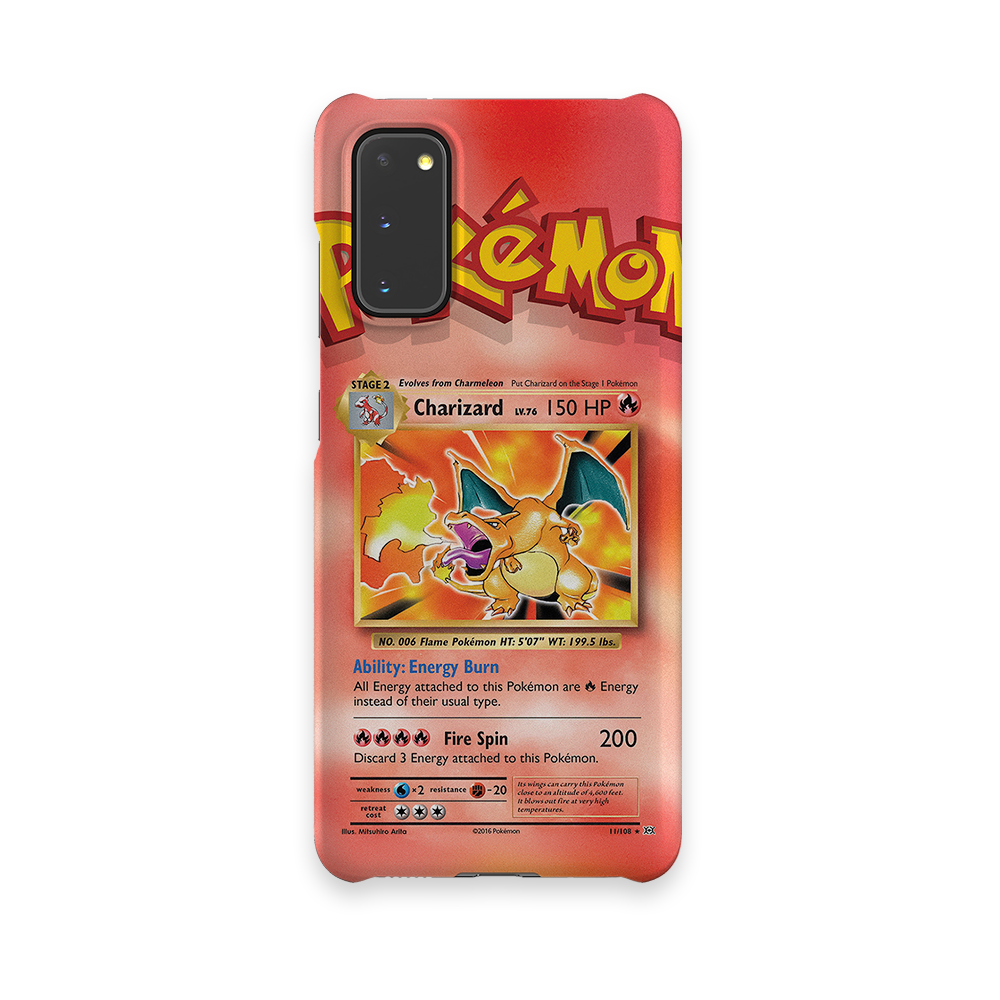 Charizard Base set-Slim phone case by Anime Phone Cover