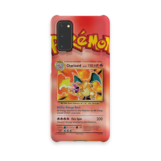 Charizard Base set-Slim phone case by Anime Phone Cover