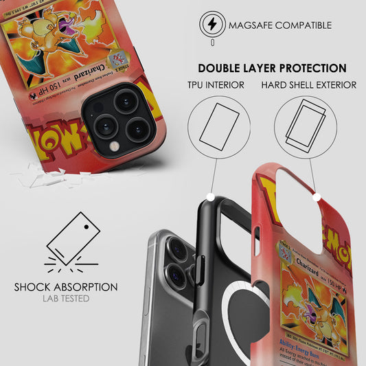 Charizard Base set-Tough MagSafe