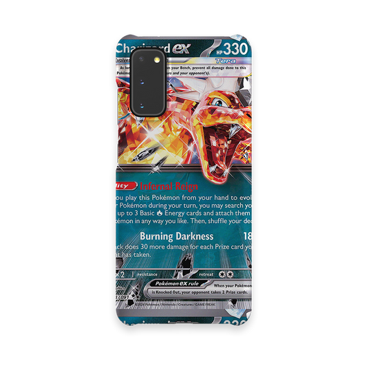 Charizard EX Obsidian Flames-Slim phone case by Anime Phone Cover