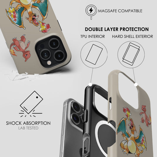 Charmander Evolutions-Tough MagSafe