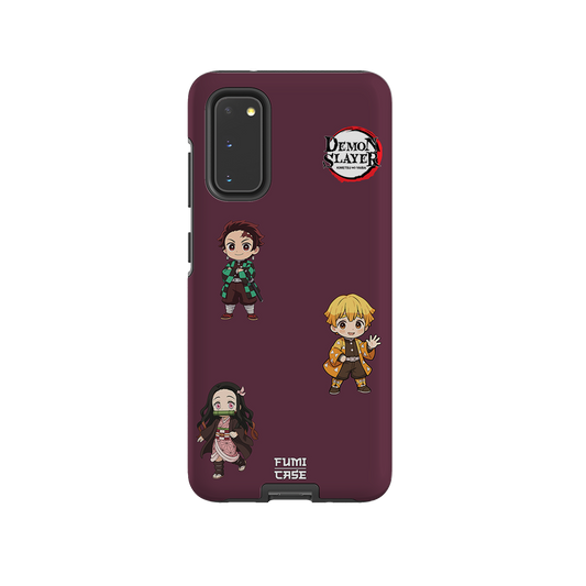 Chibi Slayer-Tough phone case by Anime Phone Cover