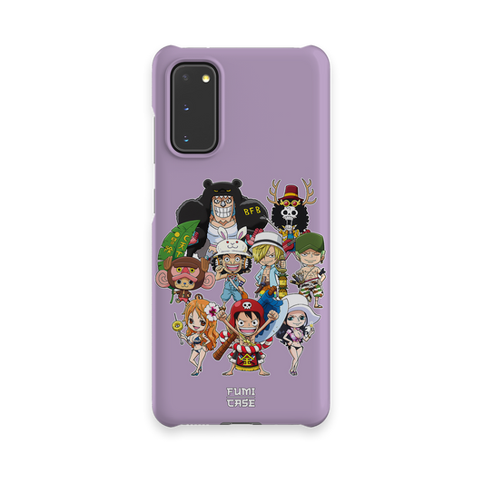 Chibi Straw Hat Pirates-Slim phone case by Anime Phone Cover