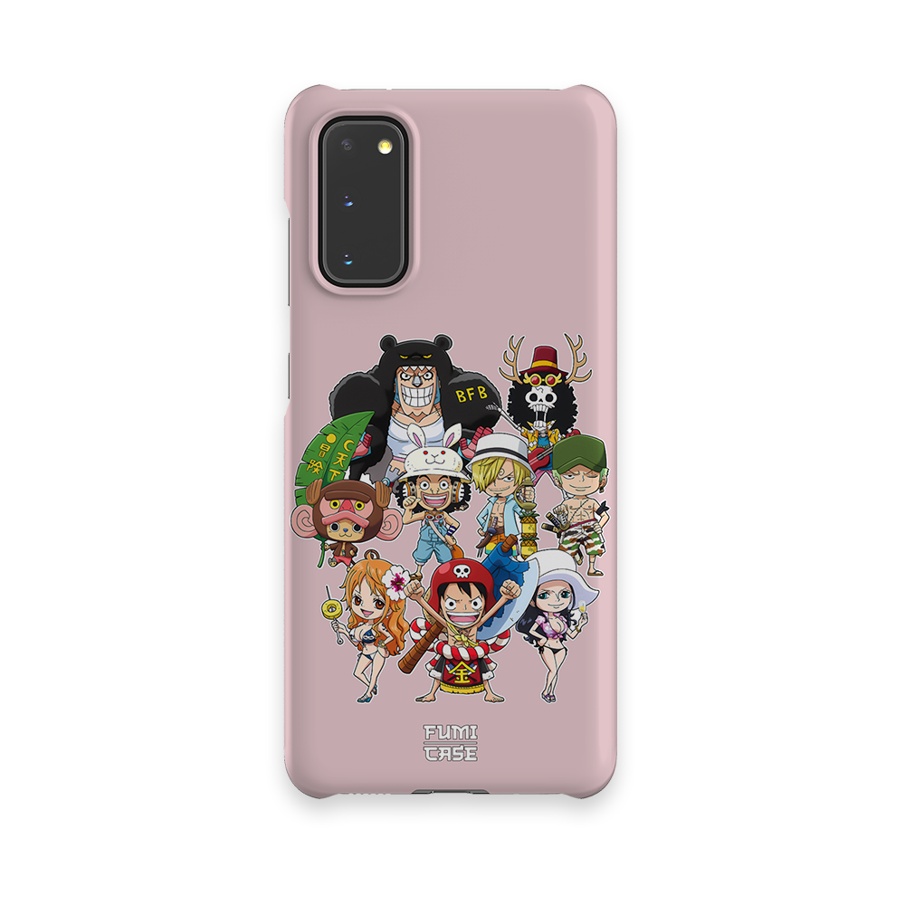 Chibi Straw Hat Pirates-Slim phone case by Anime Phone Cover