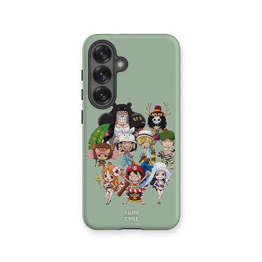 Chibi Straw Hat Pirates-Tough MagSafe phone case by Anime Phone Cover