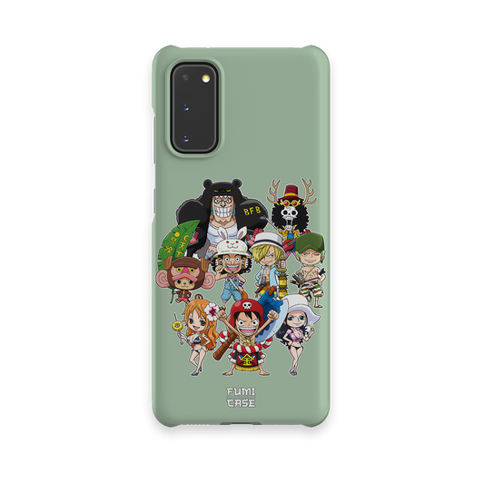 Chibi Straw Hat Pirates-Slim phone case by Anime Phone Cover