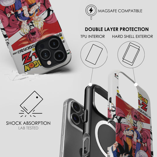 DBZ Broly 2nd OAV Vintage poster-Tough MagSafe