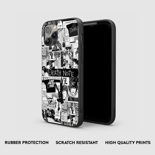 Death Note Manga Silicone Armored Phone Case by Anime Phone Cover