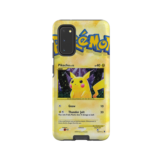 Pikachu Platinum Rising Rivals-Tough phone case by Anime Phone Cover