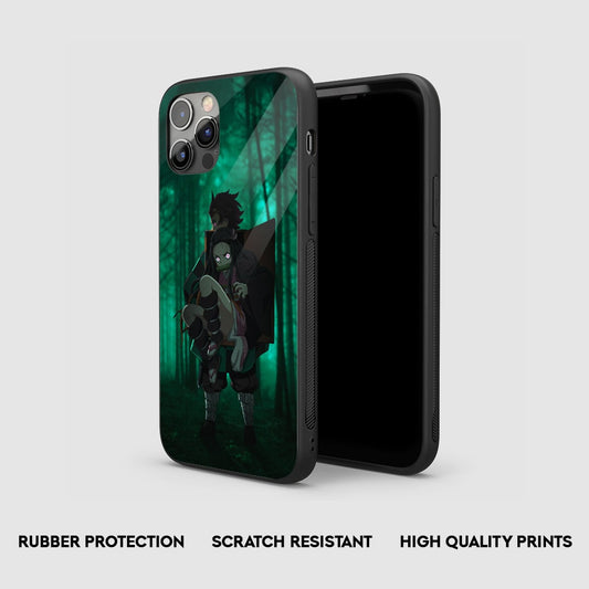 Tanjiro x Nezuko Silicone Armored Phone Case by Anime Phone Cover